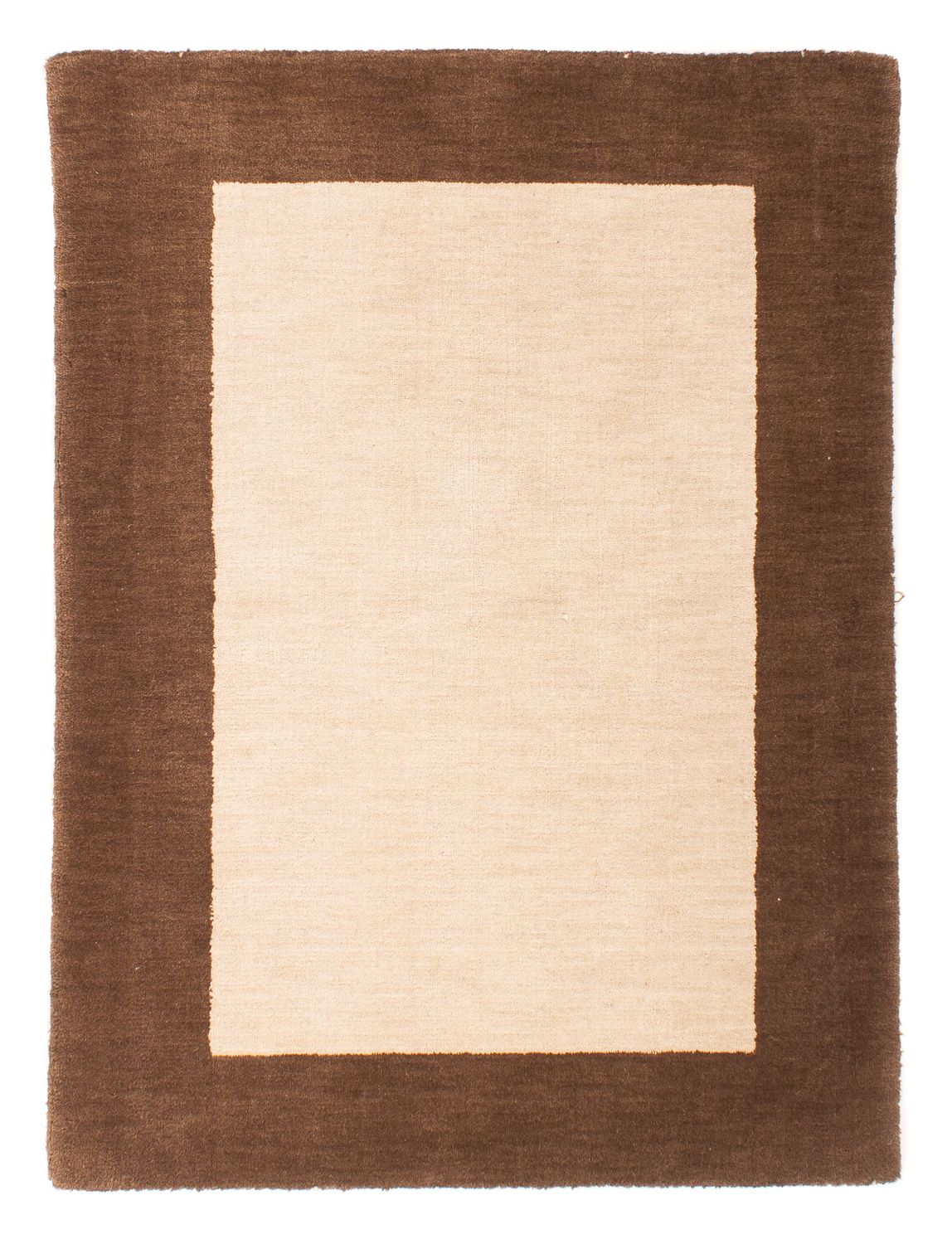 Gabbeh matta - Loribaft Softy - 124 x 94 cm - beige