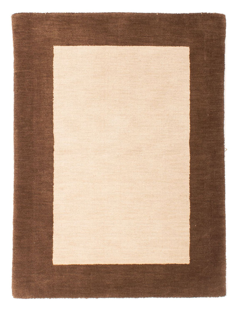 Gabbeh matta - Loribaft Softy - 124 x 94 cm - beige