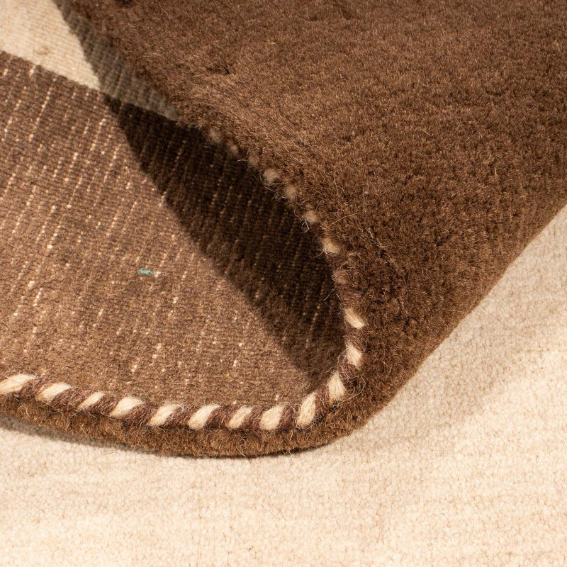 Gabbeh matta - Loribaft Softy - 124 x 94 cm - beige