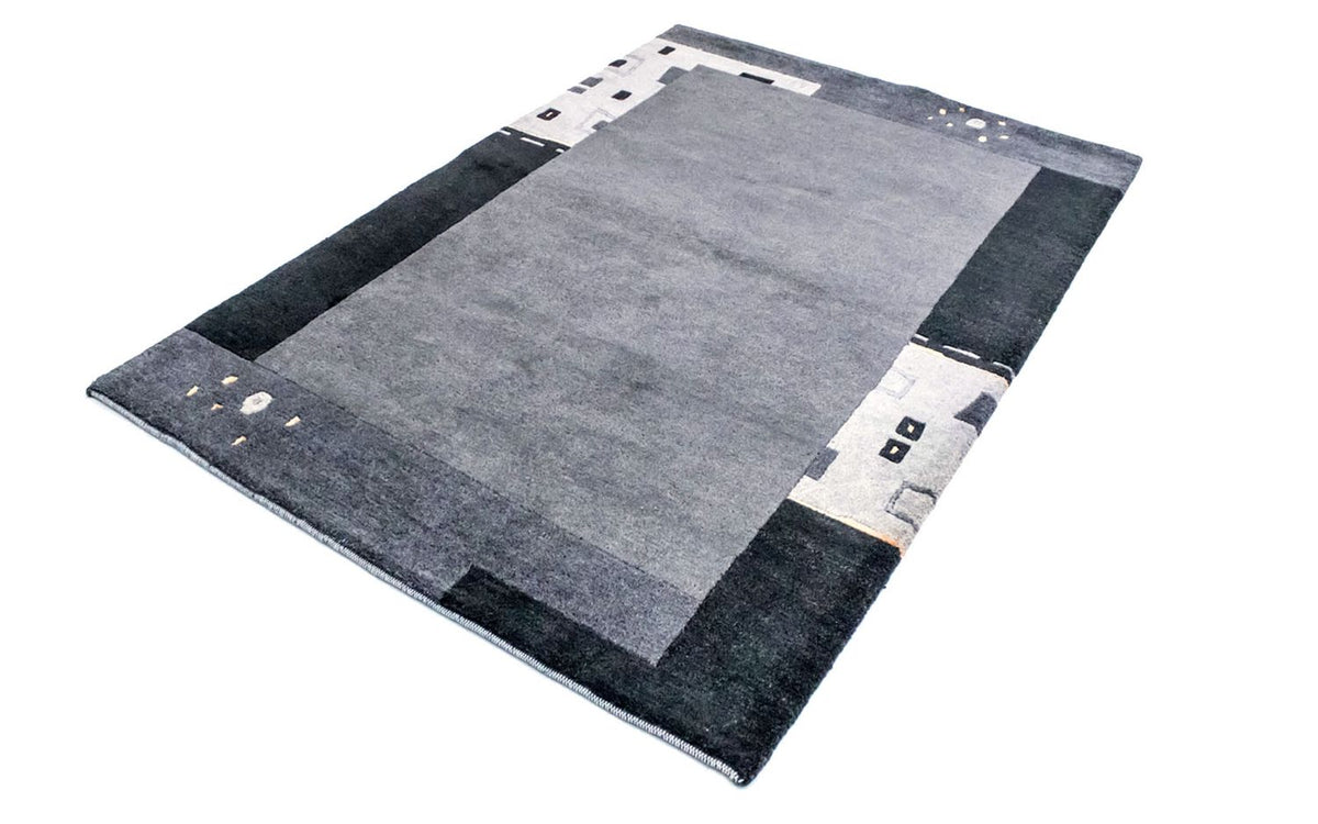 Nepal mattan - 180 x 124 cm - silver