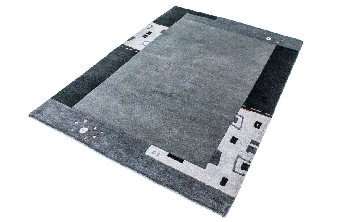 Nepal mattan - 180 x 124 cm - silver