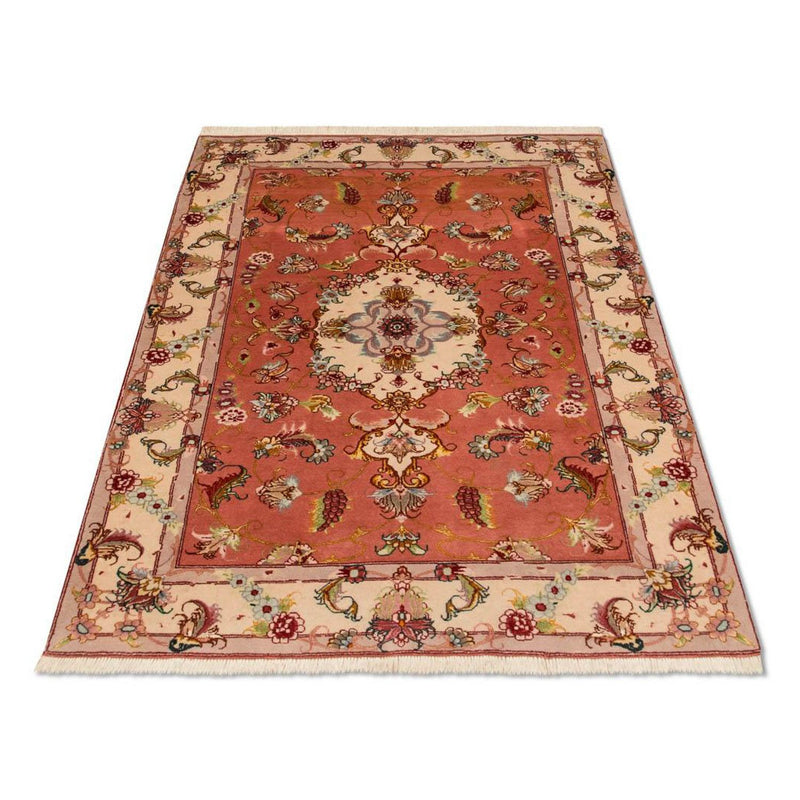 Persisk matta - Tabriz - Royal - 147 x 104 cm - terrakotta