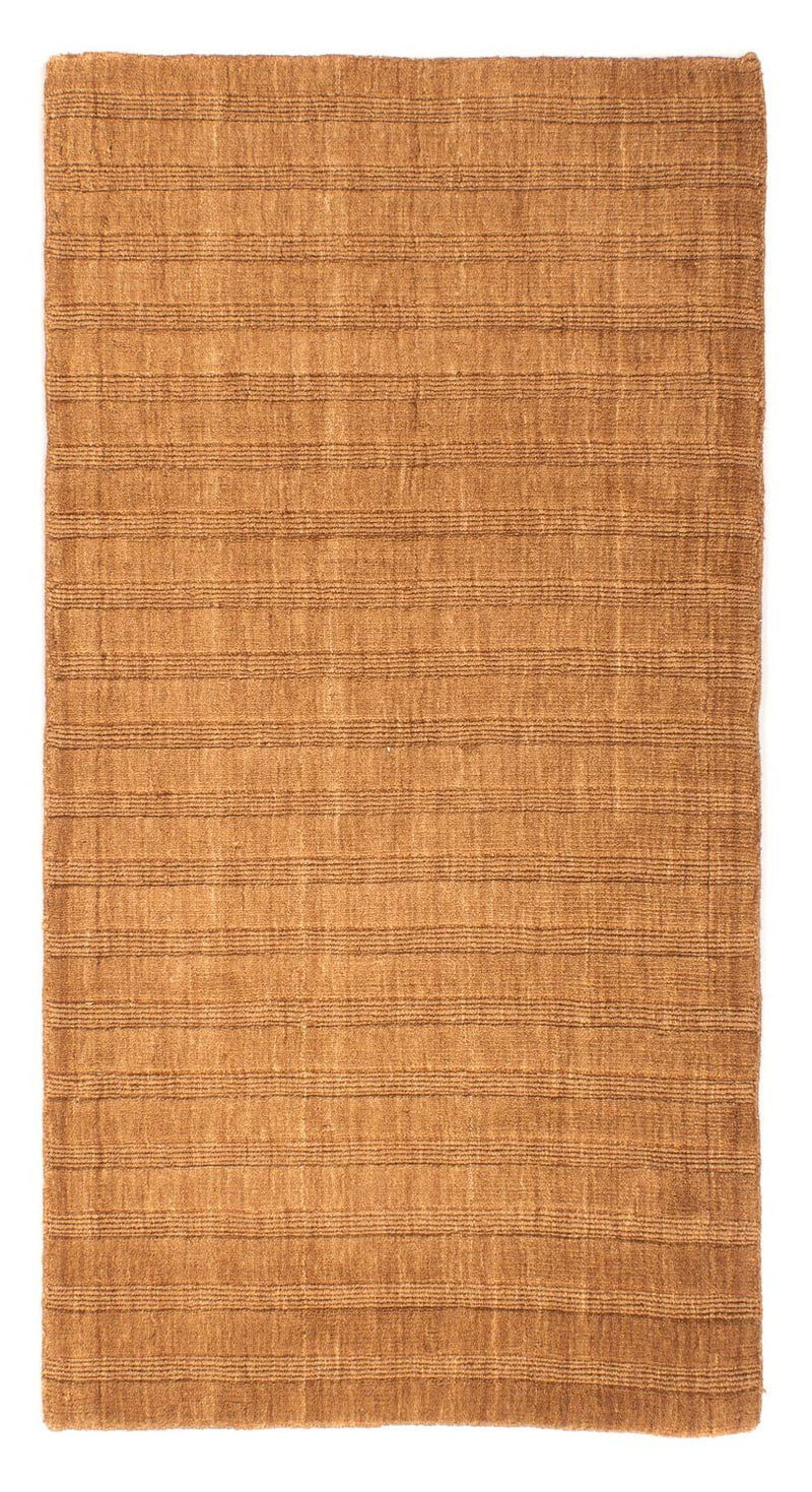 Gabbeh matta - Loribaft Softy - 142 x 75 cm - brun
