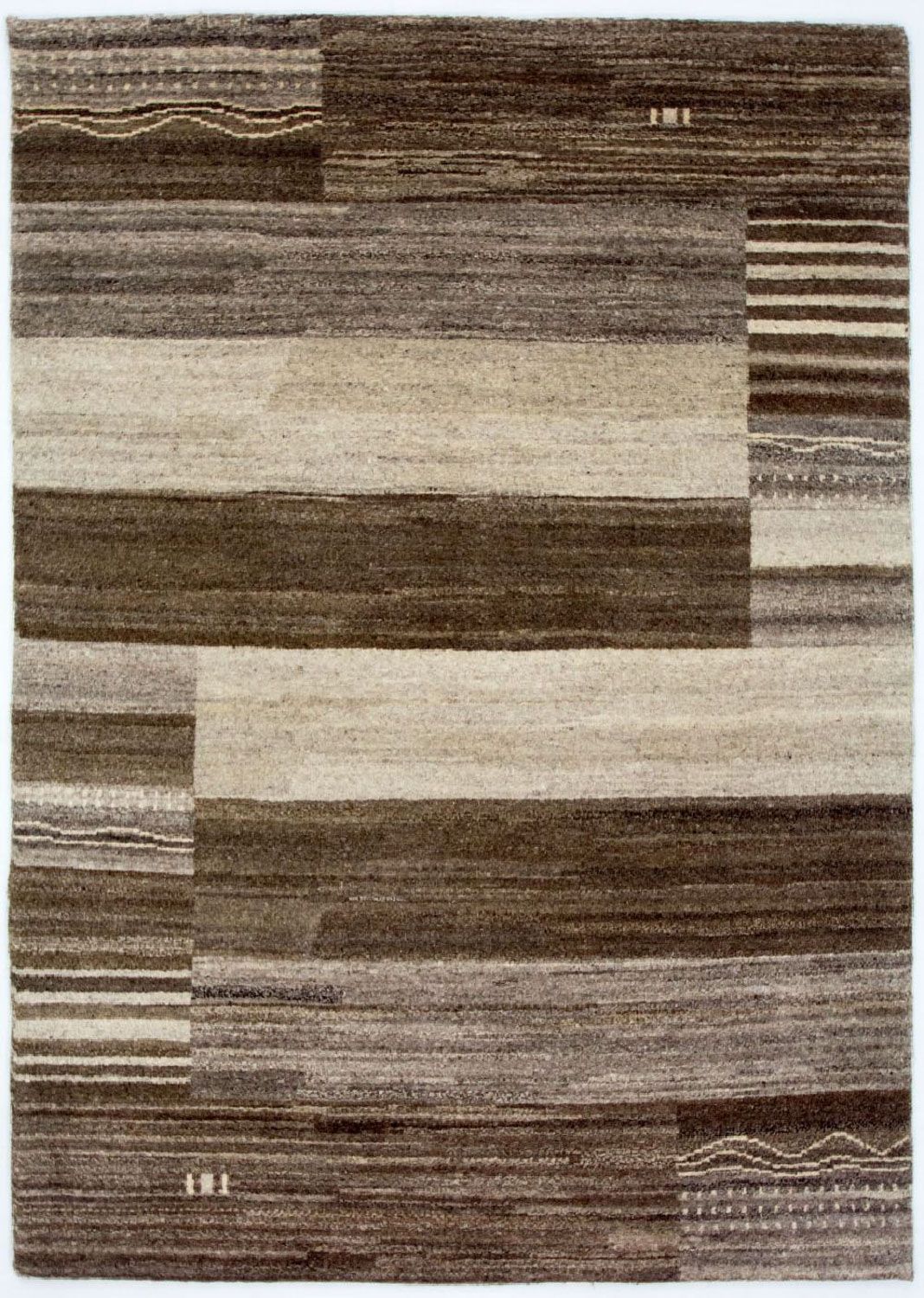 Gabbeh-matta - Indus - 200 x 140 cm - flerfärgad