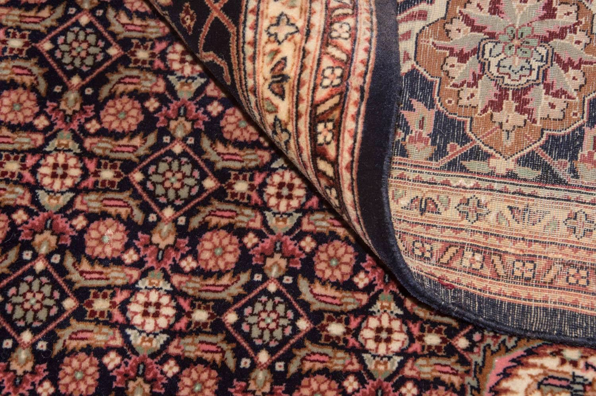 Persisk matta - Tabriz - Royal - 353 x 252 cm - mörkblå