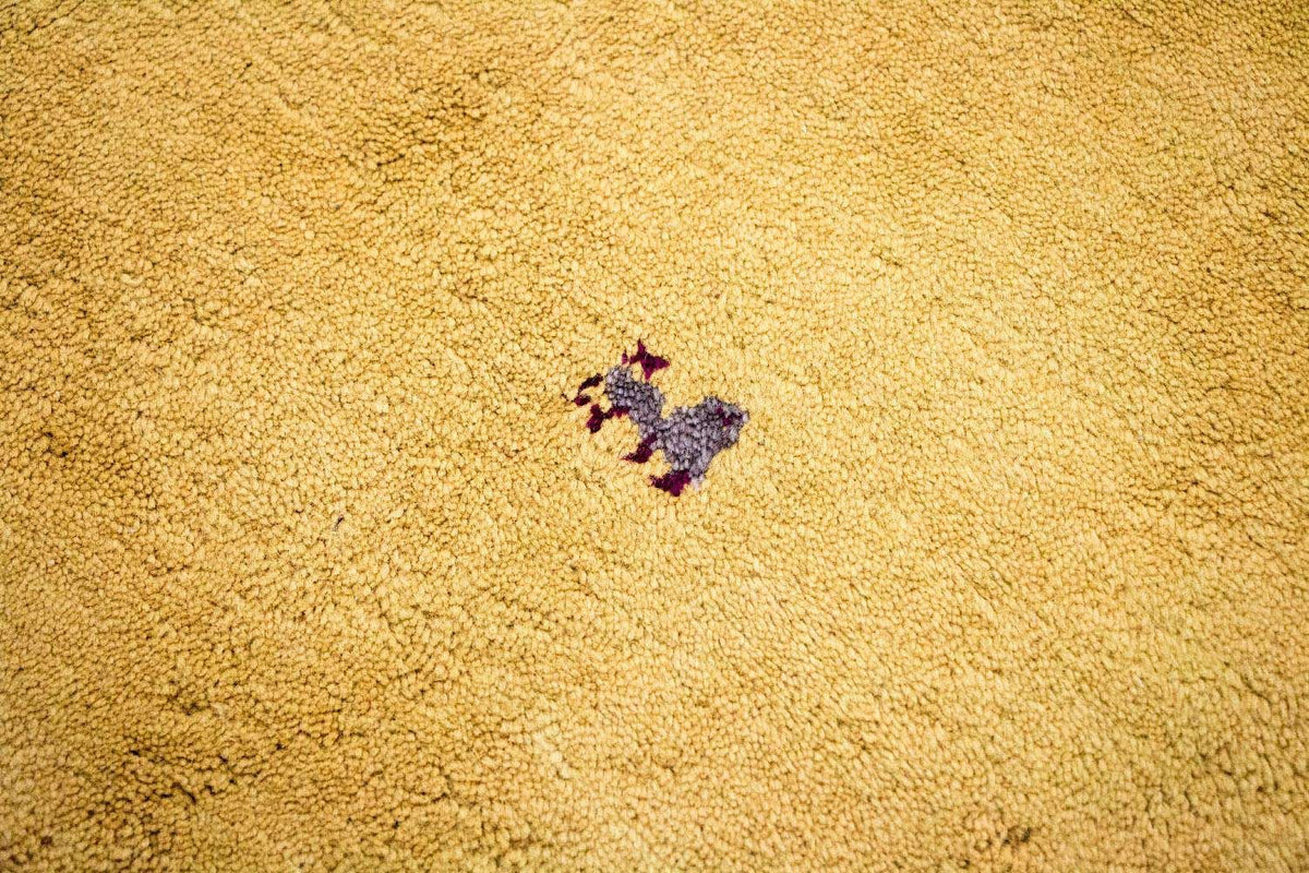 Gabbeh-matta - Indus - 202 x 141 cm - guld