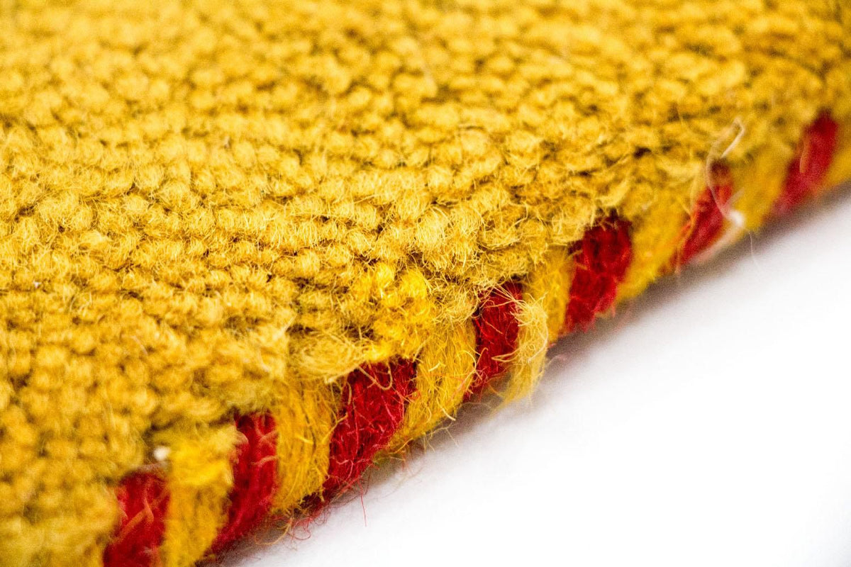 Gabbeh-matta - Indus - 202 x 141 cm - guld