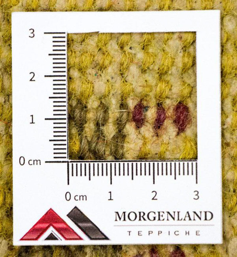 Gabbeh-matta - Indus - 202 x 141 cm - guld