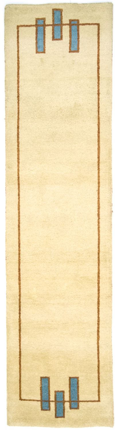 Runner Gabbeh-matta - Indus - 298 x 80 cm - beige