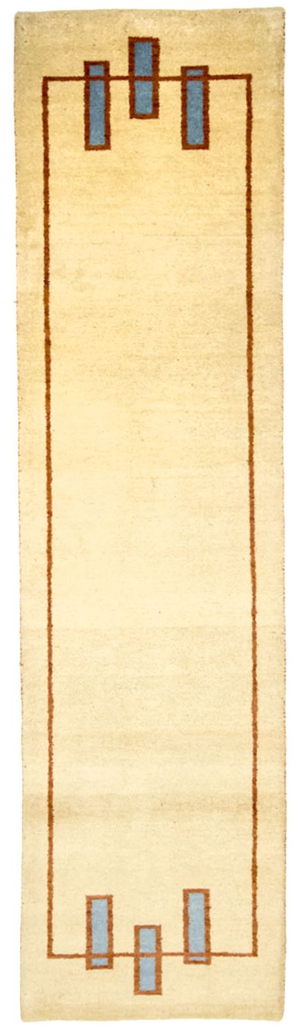 Runner Gabbeh-matta - Indus - 294 x 80 cm - beige