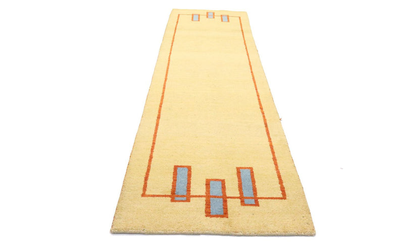 Runner Gabbeh-matta - Indus - 294 x 80 cm - beige