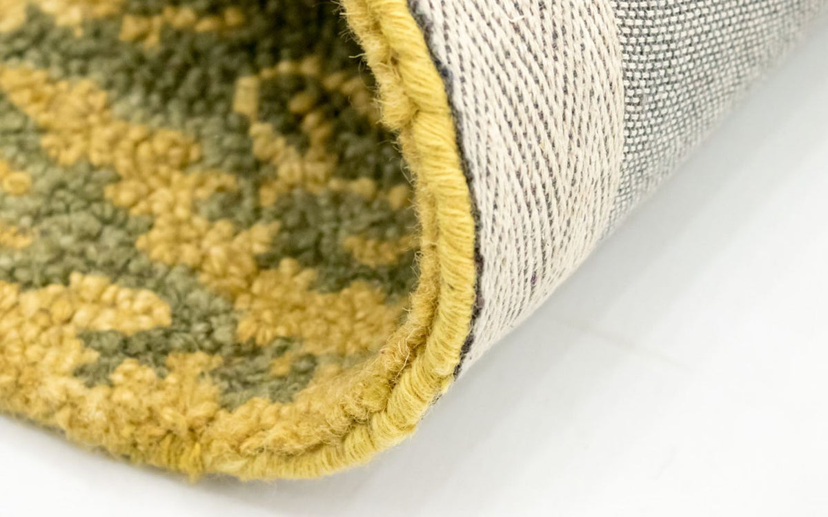 Ullmatta - 243 x 152 cm - gul