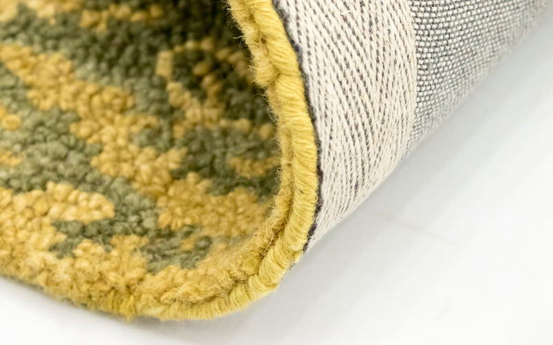 Ullmatta - 243 x 152 cm - gul