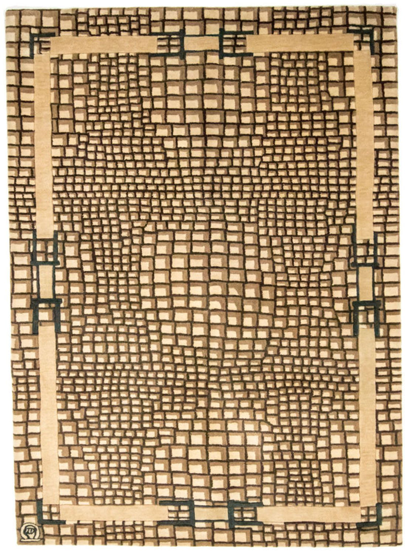 Ullmatta - 243 x 170 cm - flerfärgad