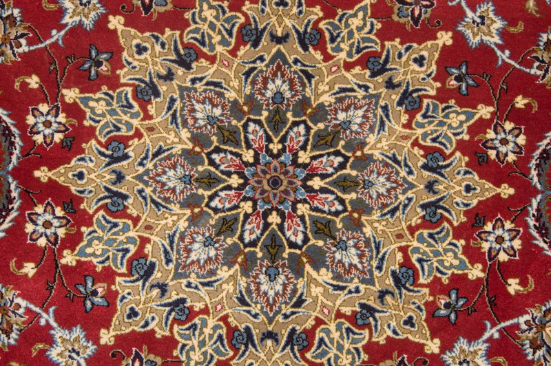 Persisk matta - Isfahan - Premium - 224 x 157 cm - röd