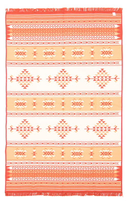 Kelim matta - trendig - Bright - rektangulär