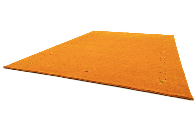 Gabbeh-matta - Indus kvadrat  - 200 x 200 cm - orange