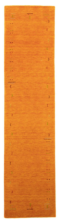 Runner Gabbeh-matta - Indus - 350 x 80 cm - orange