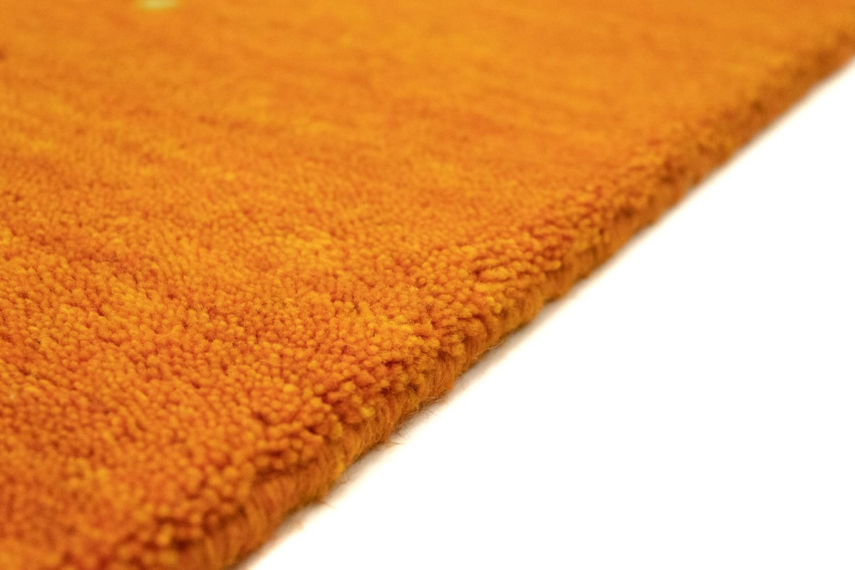Gabbeh-matta - Indus kvadrat  - 250 x 250 cm - orange