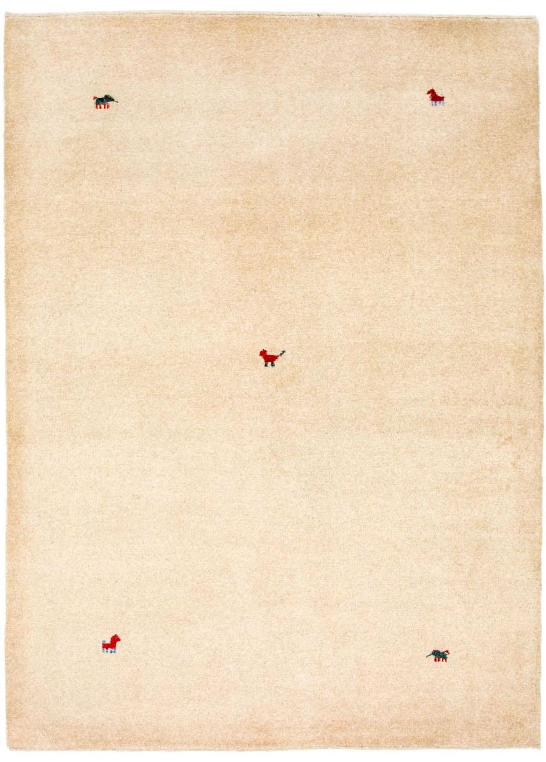 Gabbeh-matta - Indus - 200 x 140 cm - beige