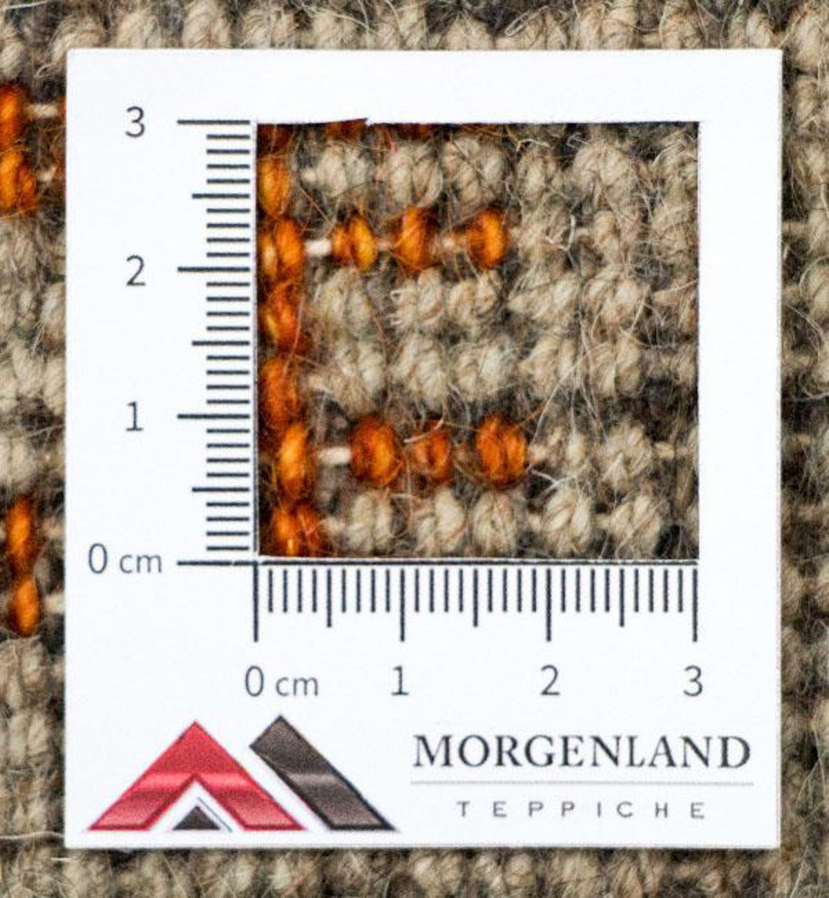 Gabbeh-matta - Indus - 200 x 140 cm - brun