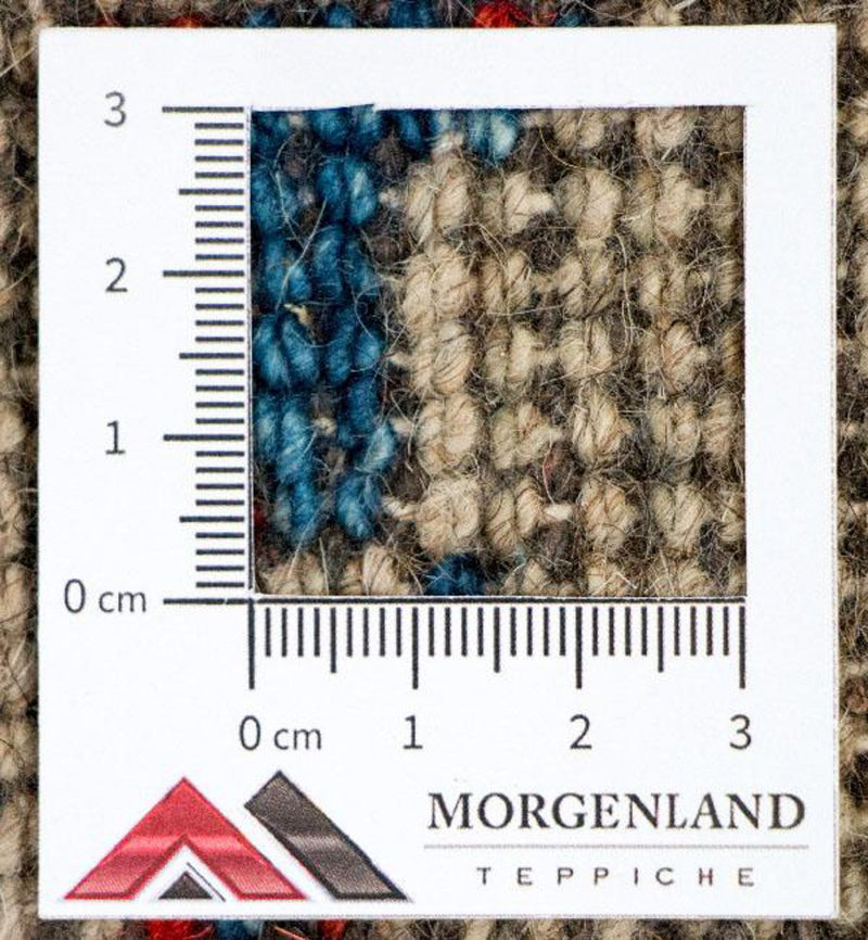 Gabbeh-matta - Indus - 200 x 140 cm - brun