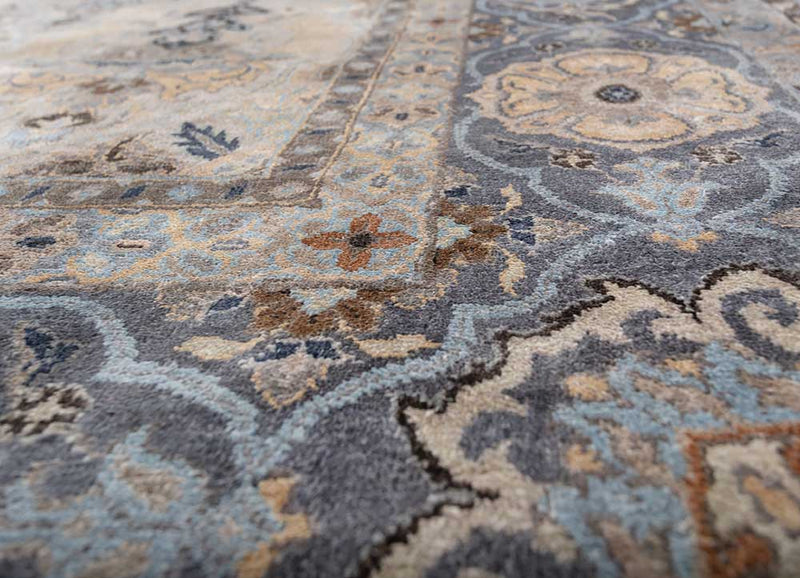 Designermatta - 300 x 240 cm - grått