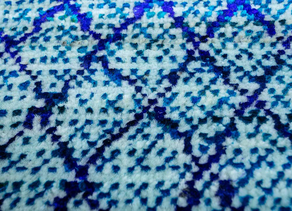 Ullmatta - 300 x 240 cm - ljusblå