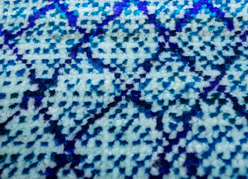 Ullmatta - 300 x 240 cm - ljusblå