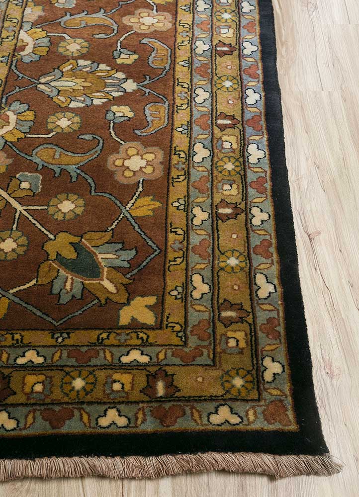 Ullmatta - 450 x 360 cm - blå