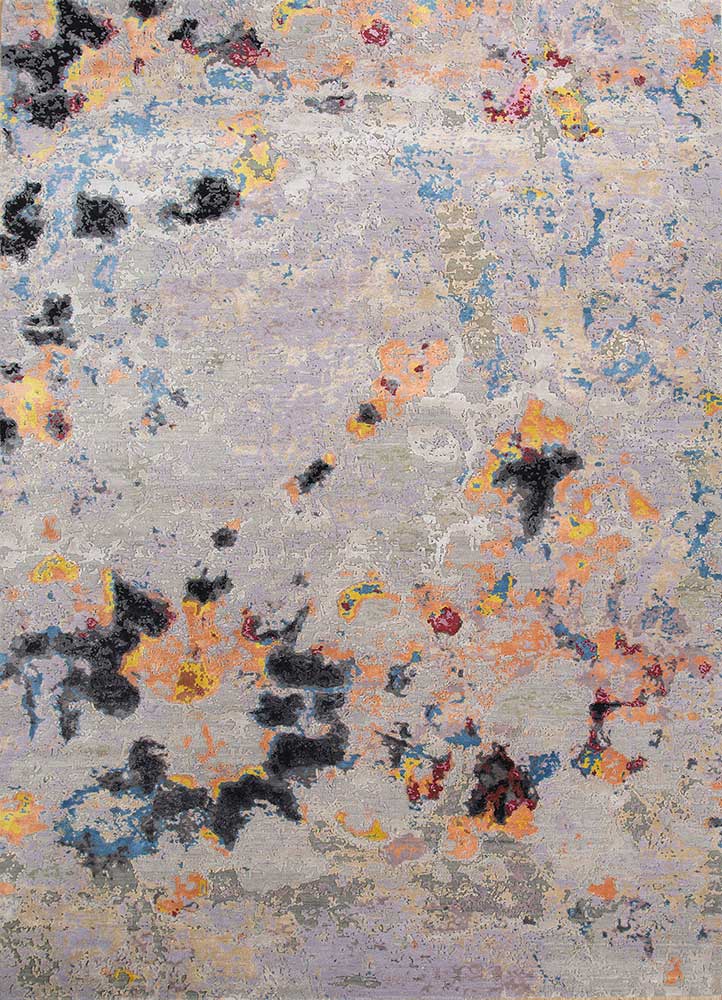 Designermatta - 335 x 240 cm - flerfärgad