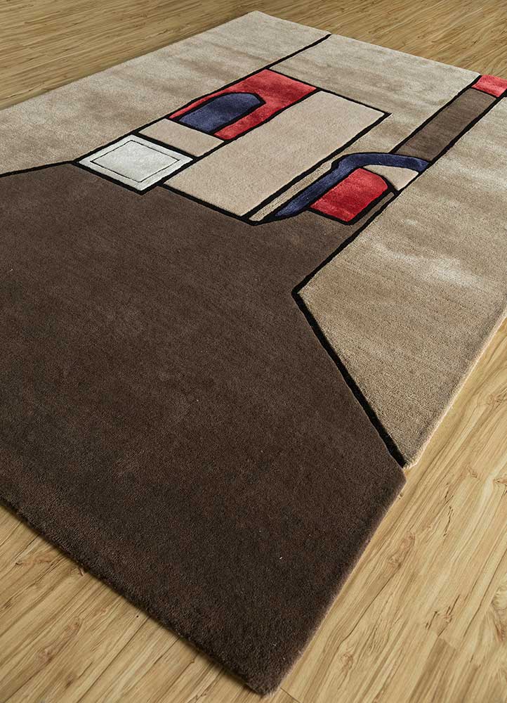 Ullmatta särskild form  - 240 x 170 cm - beige