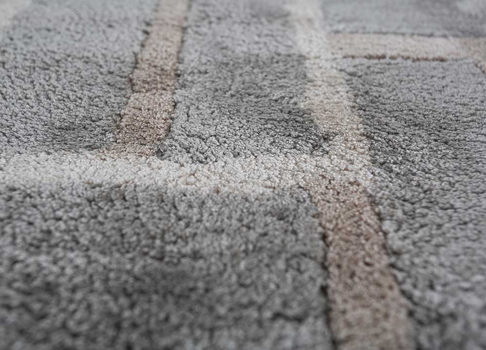 Designermatta - 270 x 180 cm - grått