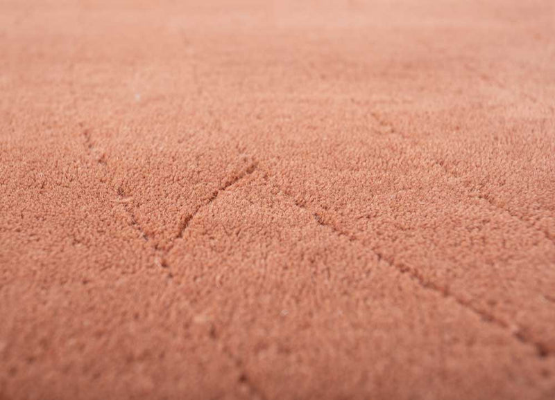 Ullmatta - 233 x 165 cm - orange