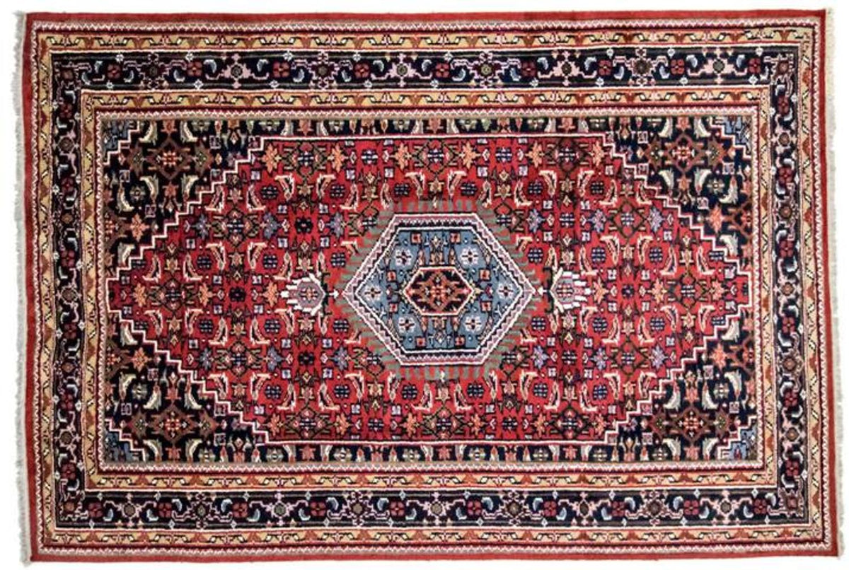 Oriental Carpet - 90 x 60 cm - röd