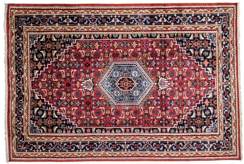 Oriental Carpet - 90 x 60 cm - röd