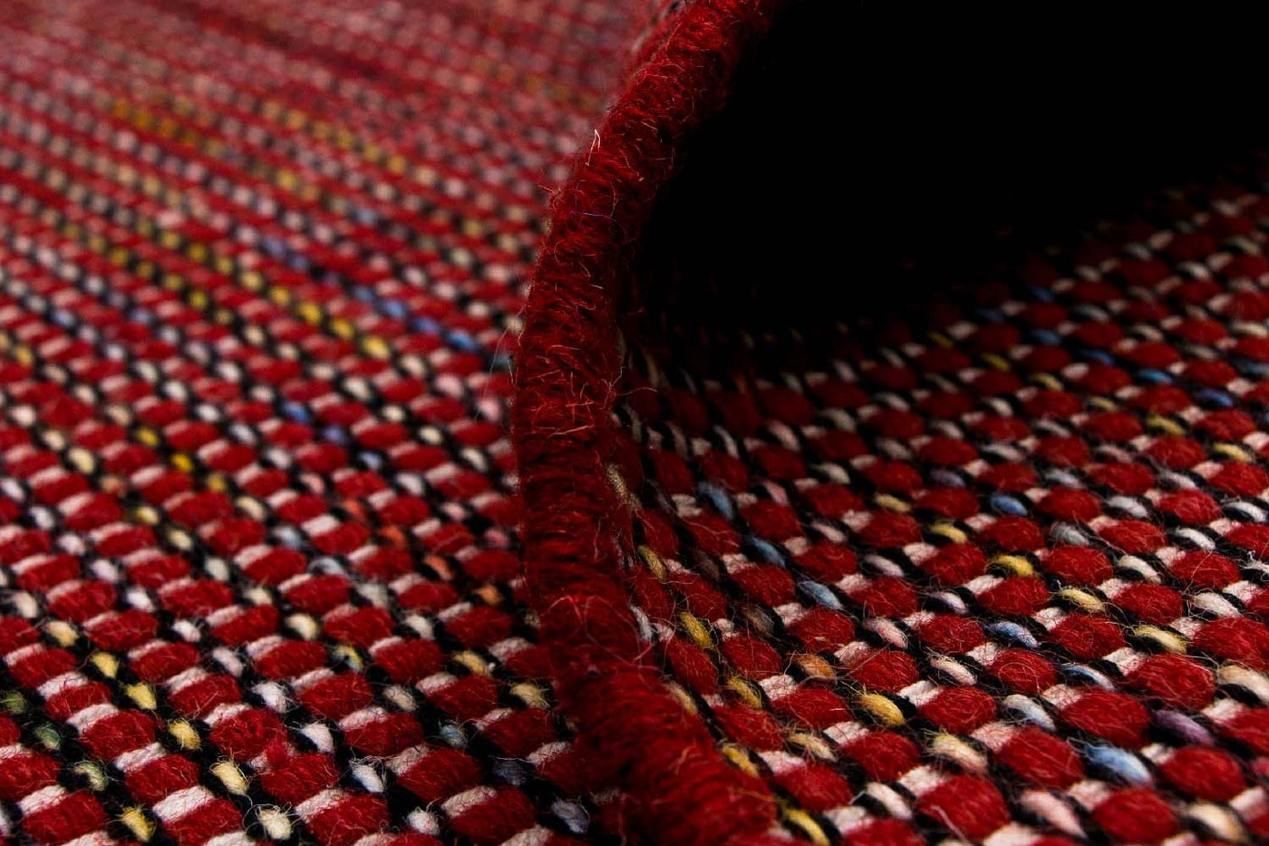 Modern kilim Mattan Arvin - Ullmatta
