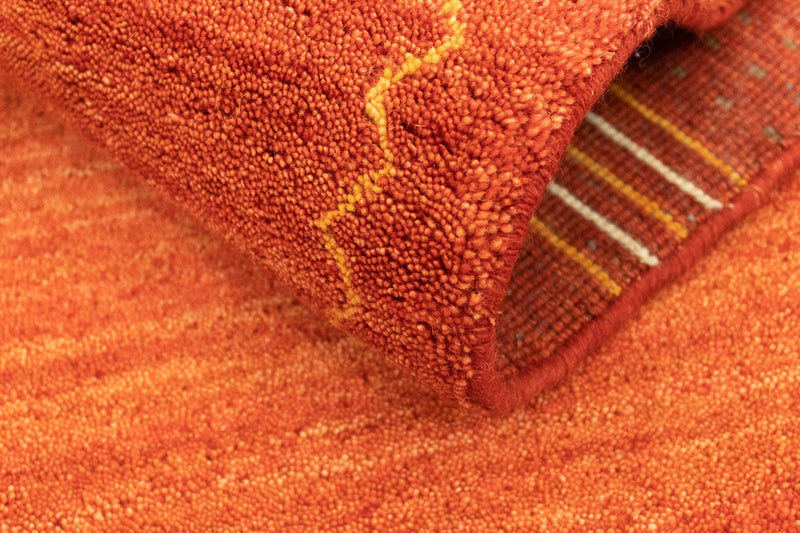 Gabbeh-matta - Indus - 180 x 120 cm - röd