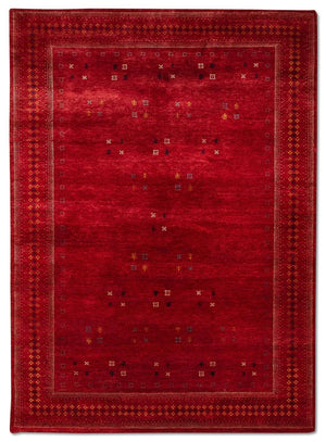 Gabbeh-matta - Loribaft Persian - 250 x 200 cm - röd