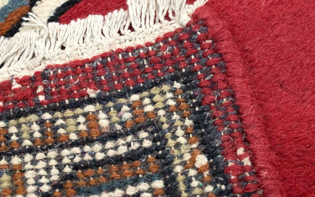 Oriental Carpet - 90 x 60 cm - röd