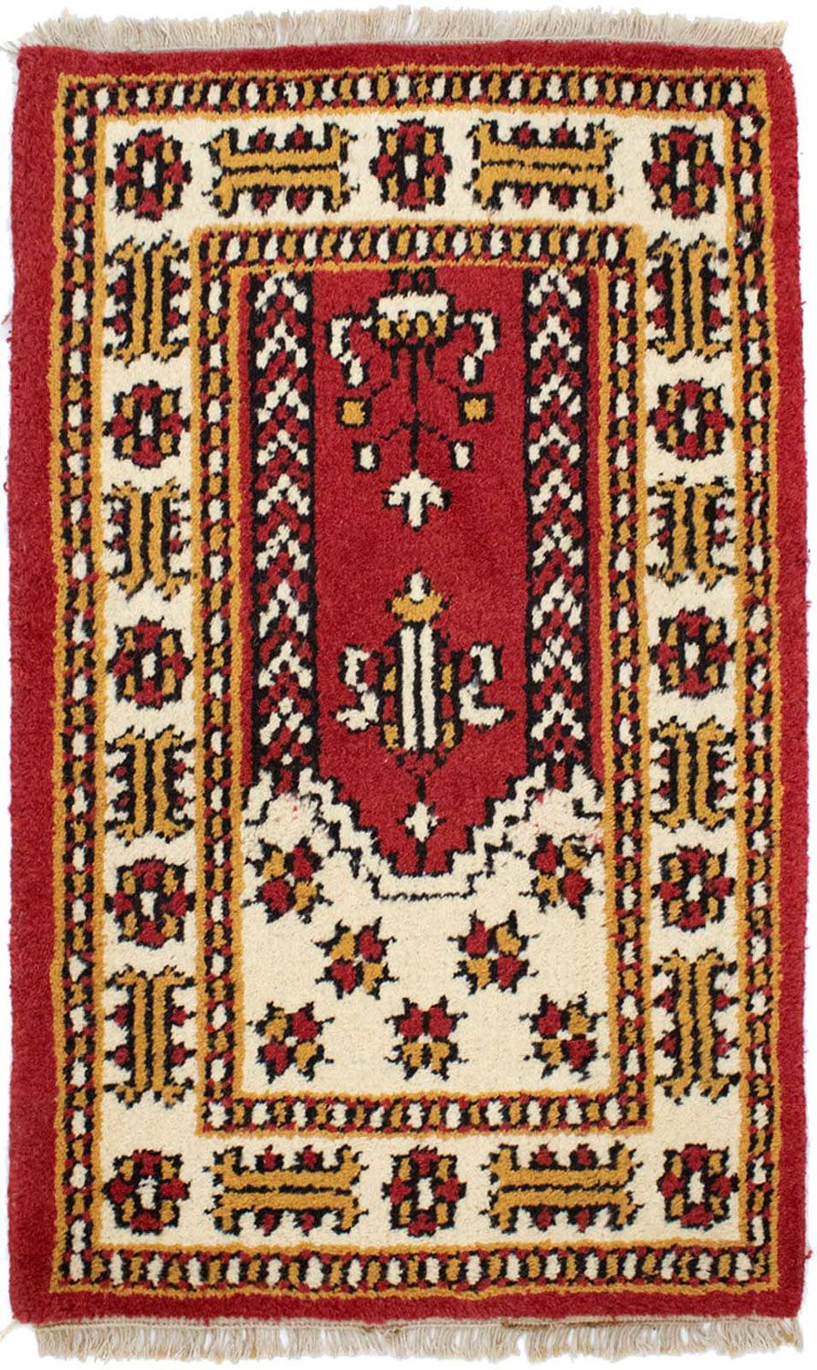 Oriental Carpet - 90 x 60 cm - röd