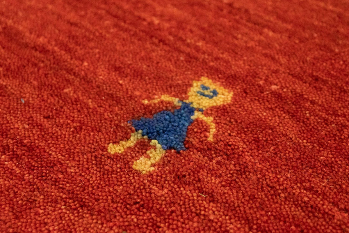 Runner Gabbeh-matta - Softy - 200 x 80 cm - röd