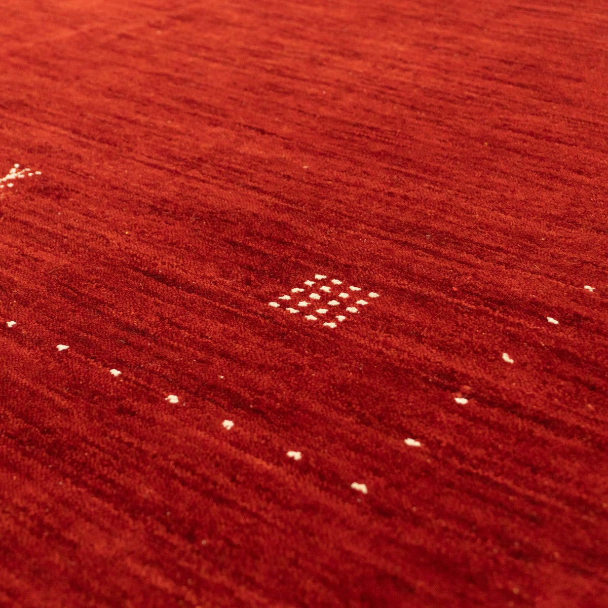 Gabbeh-matta - Softy - 180 x 120 cm - röd