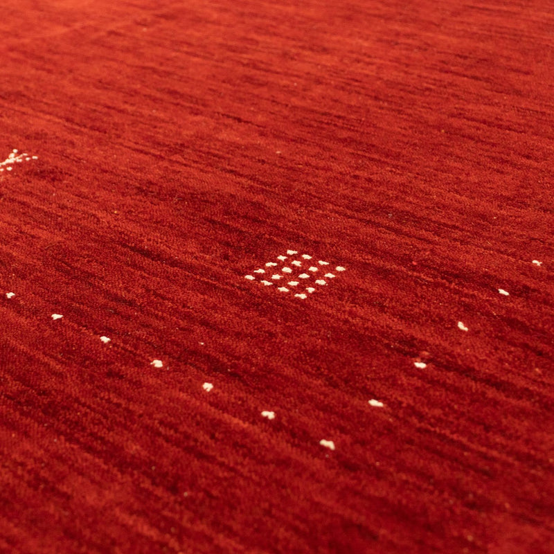 Gabbeh-matta - Softy - 200 x 140 cm - röd