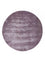 Designermatta runt  - 180 x 180 cm - lila