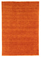 Gabbeh matta - Loribaft Softy - 160 x 90 cm - röd