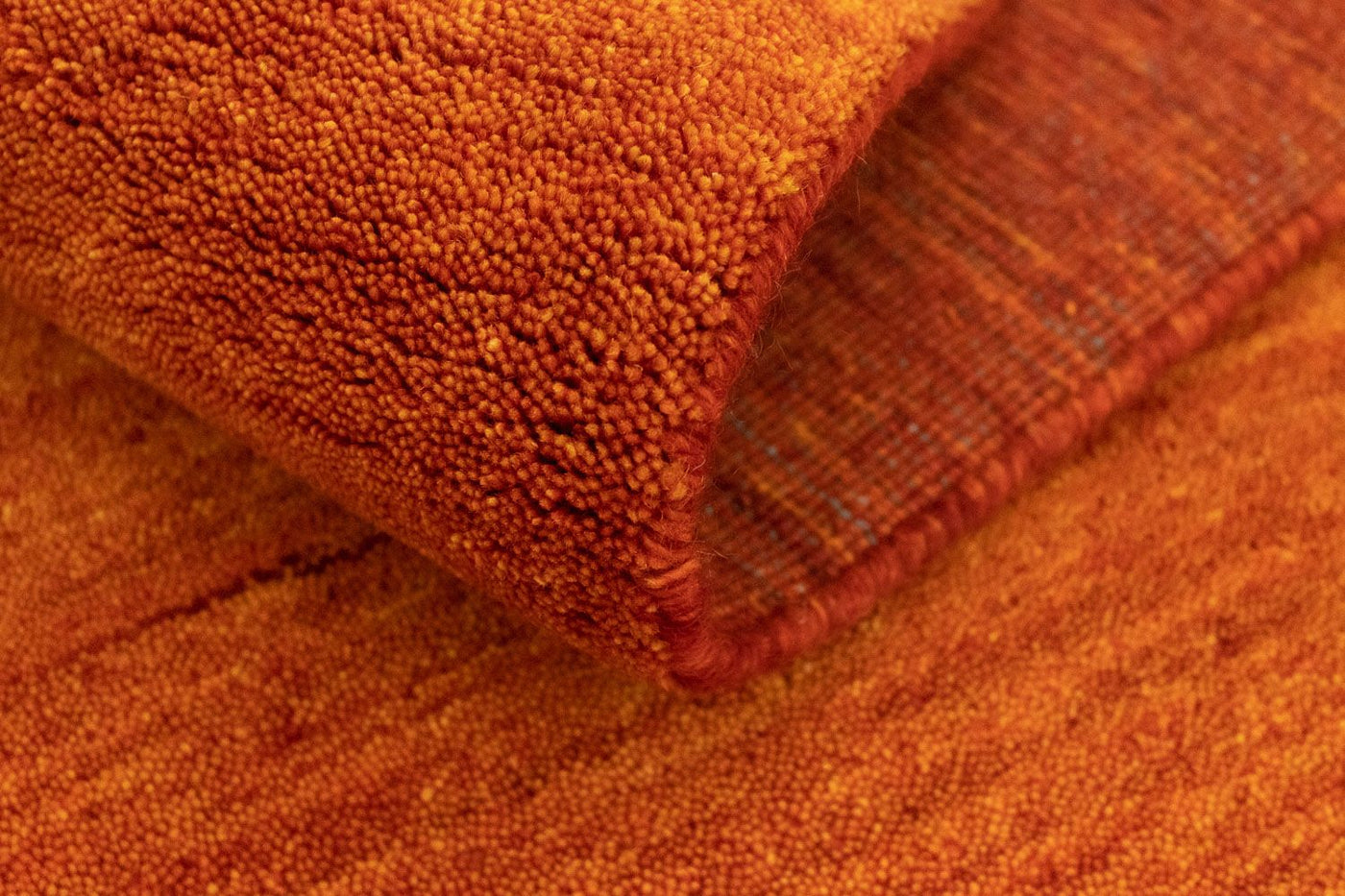 Gabbeh matta - Loribaft Softy - 160 x 90 cm - röd