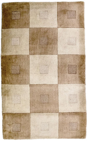 Ullmatta - 148 x 90 cm - flerfärgad