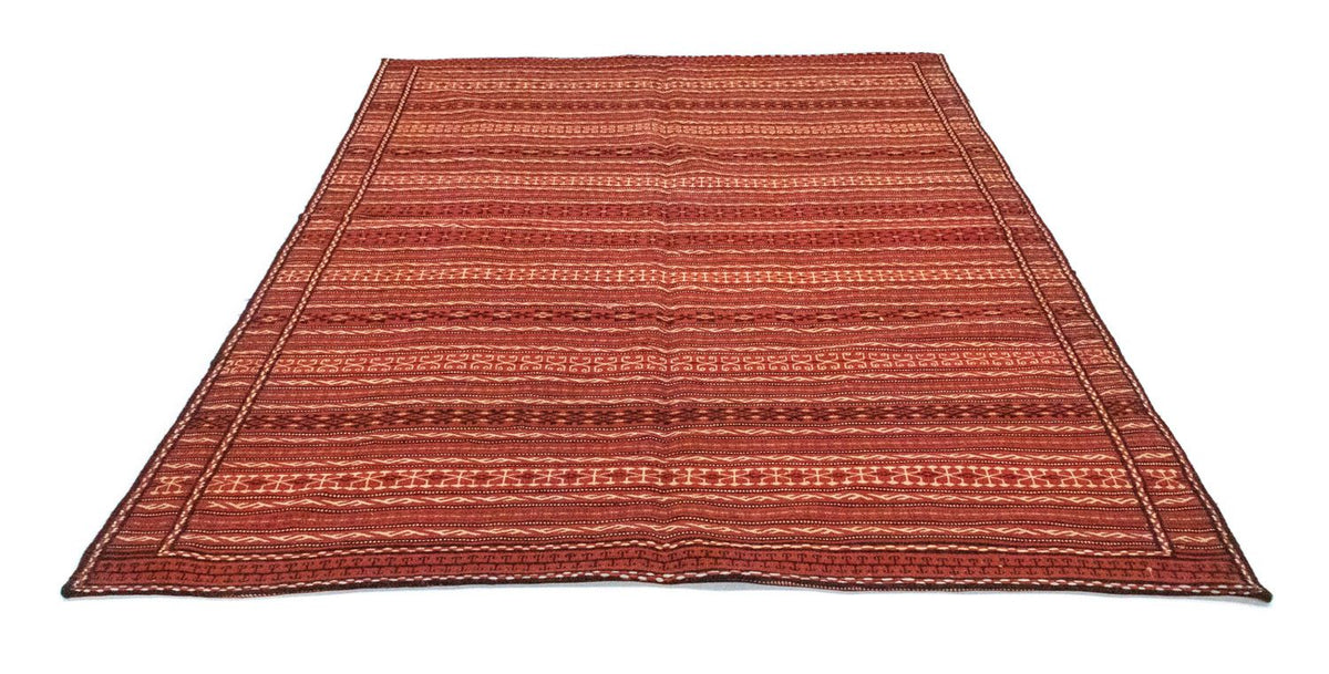 Kelim Carpet - orientalisk matta - 235 x 166 cm - orange