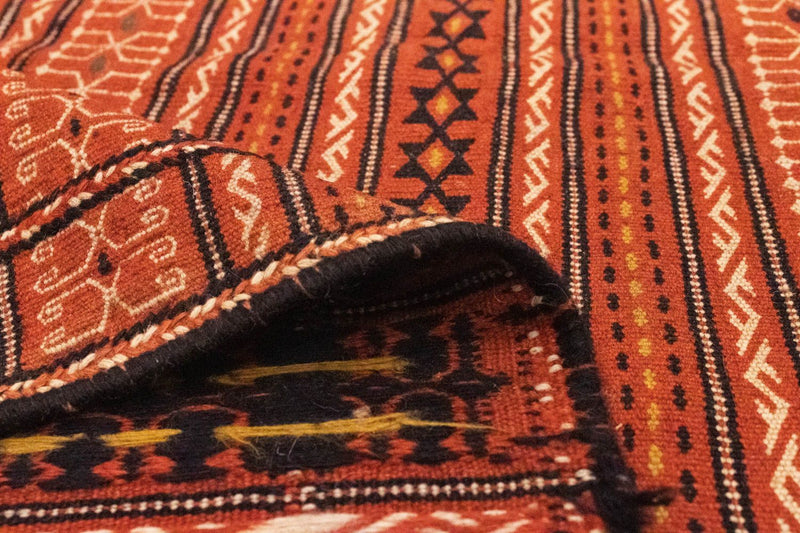 Kelim Carpet - orientalisk matta - 242 x 166 cm - brun